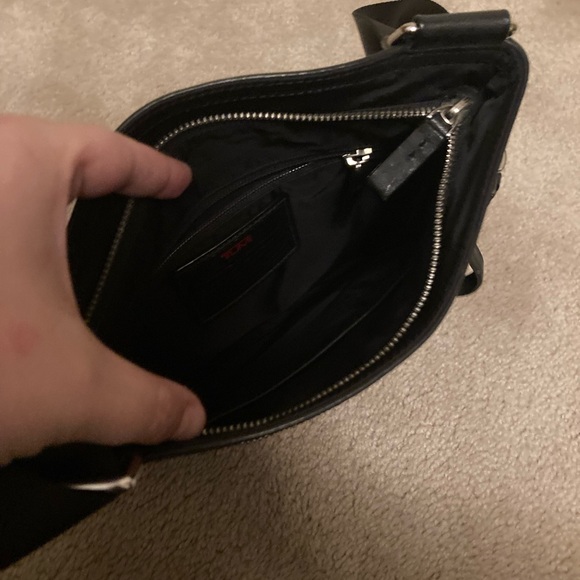 EUC TUMI Black Crossbody Bag - Picture 6 of 8